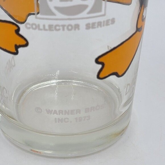 Vintage Warner Brothers Glass Daffy Duck 1973 Pepsi Collector Series 12 oz - Picture 4 of 7